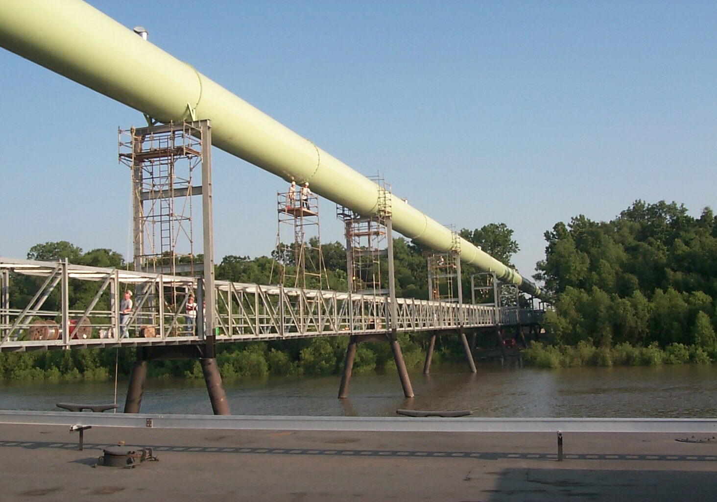 MARATHON PETROLEUM CONVEYOR & ROAD TO DOCK - Garyville, LA - Agrico Sales, New Orleans LA