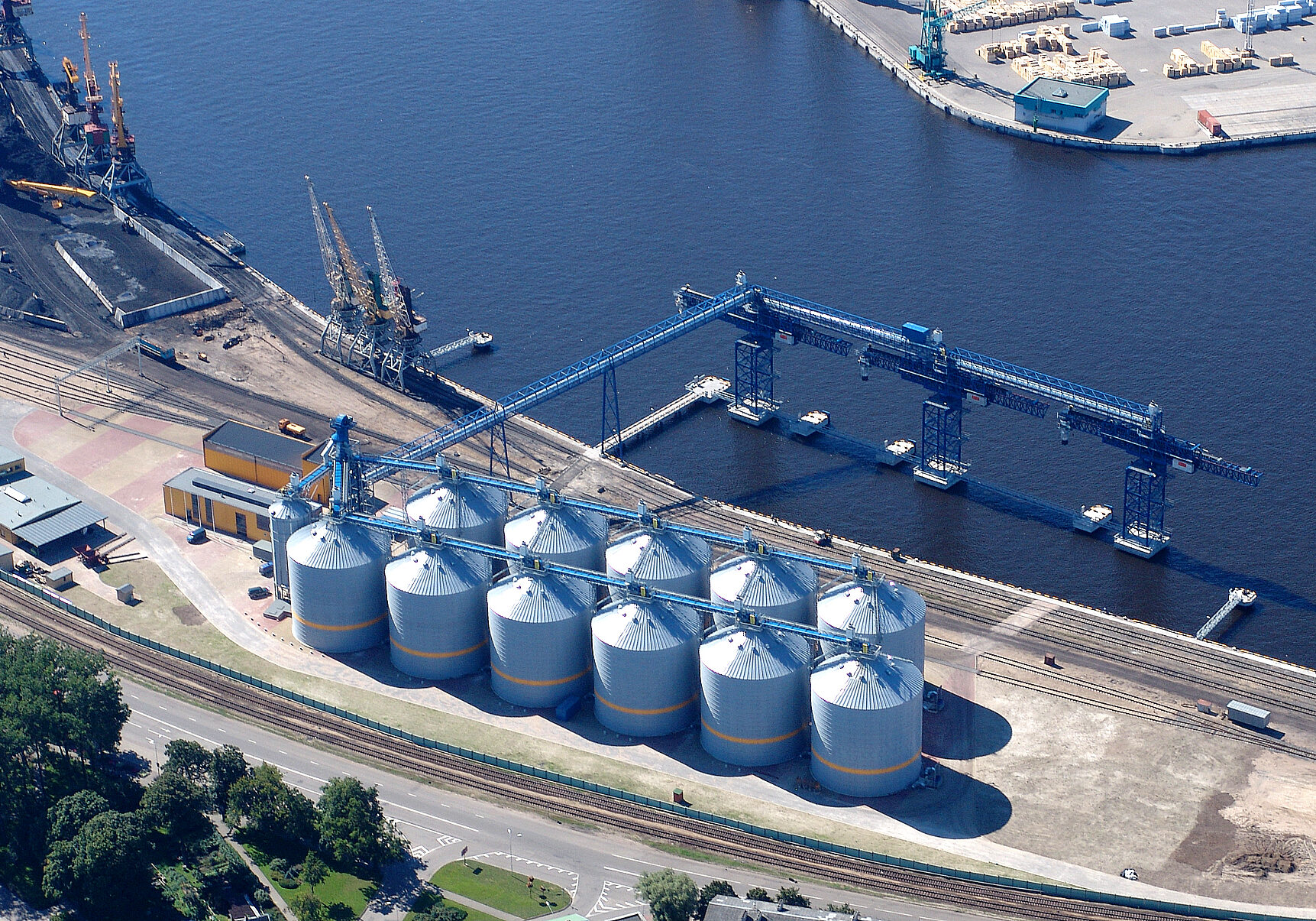 VGT COMPLETE GRAIN TERMINAL - Venstpils, Latvia - Agrico Sales, New Orleans LA